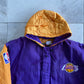 Vintage Los Angeles Lakers Quilted Jacket (L)