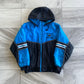 Vintage Game Day Carolina Panthers Puffer Jacket (L)