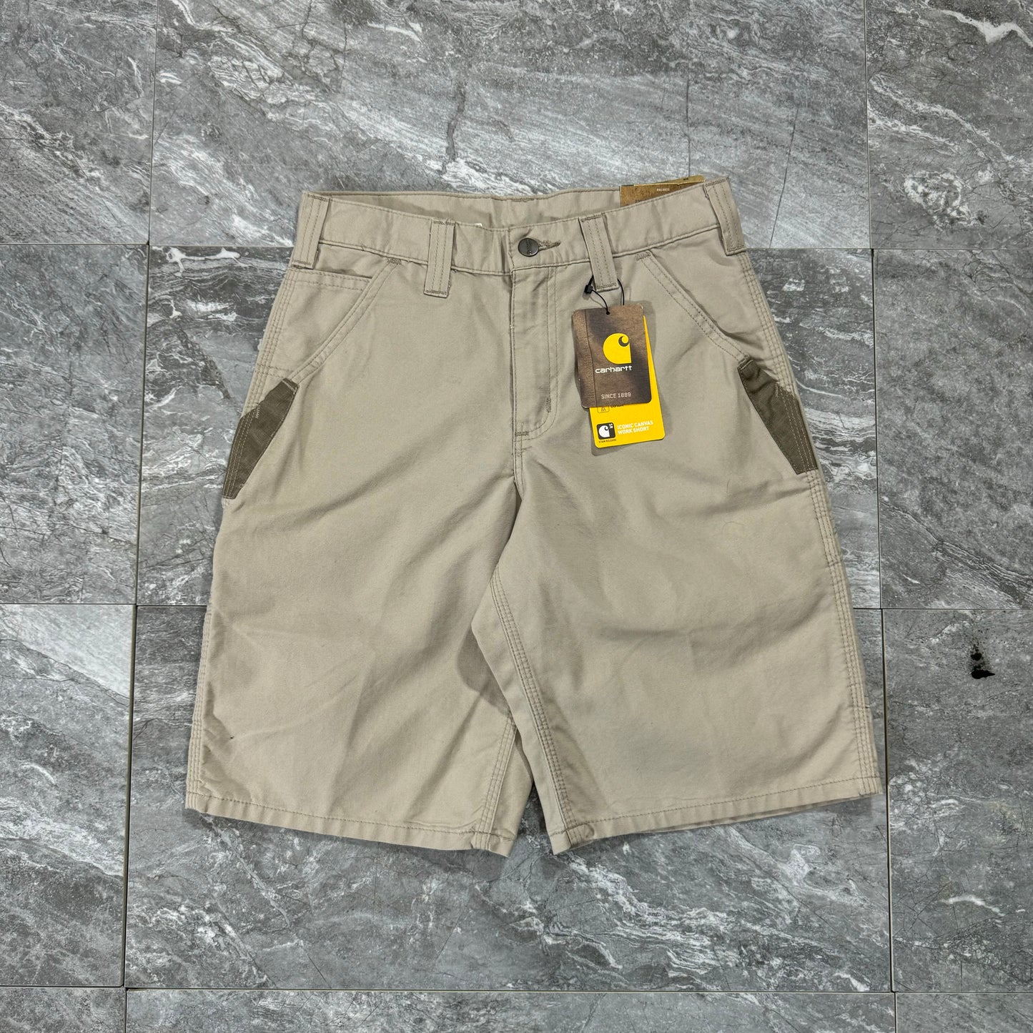 Carhartt Tan Relaxed Fit Shorts (28)