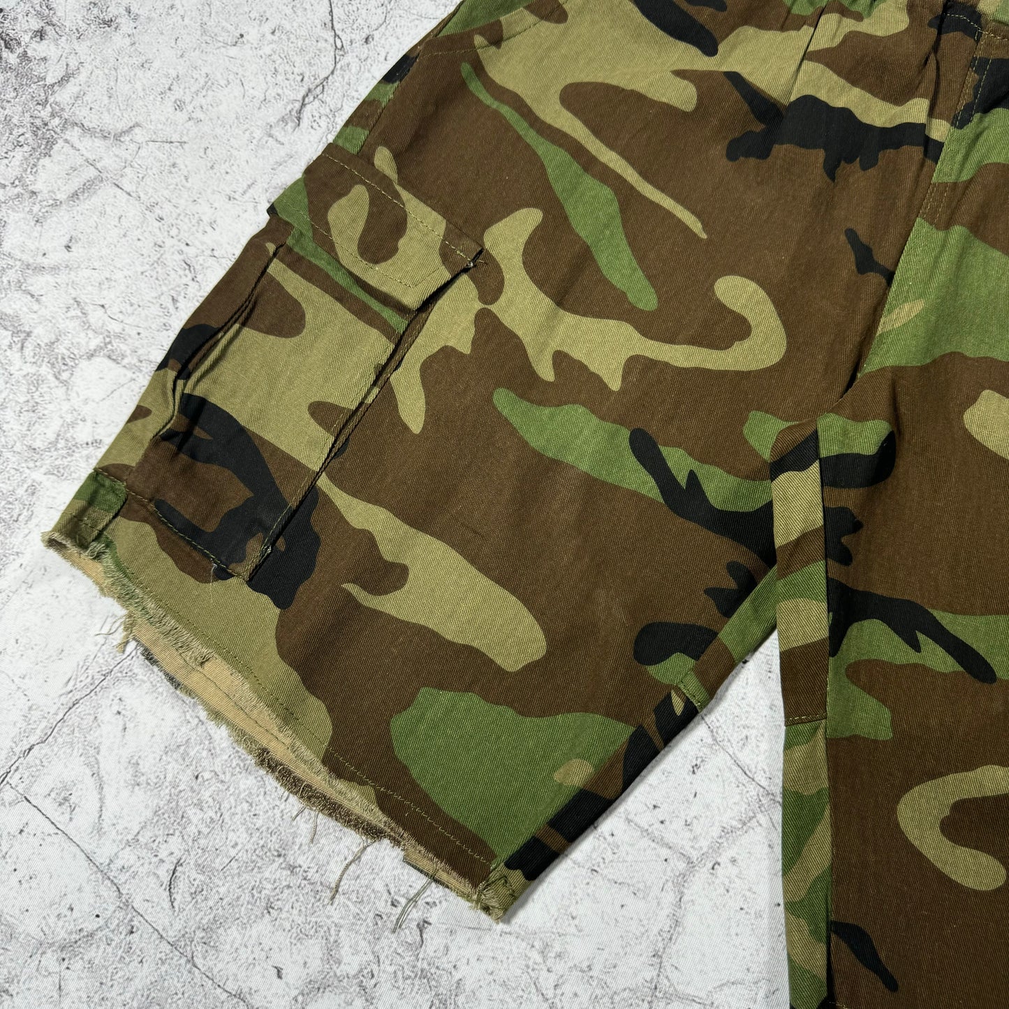 Military Camo Cargo Shorts (XL)