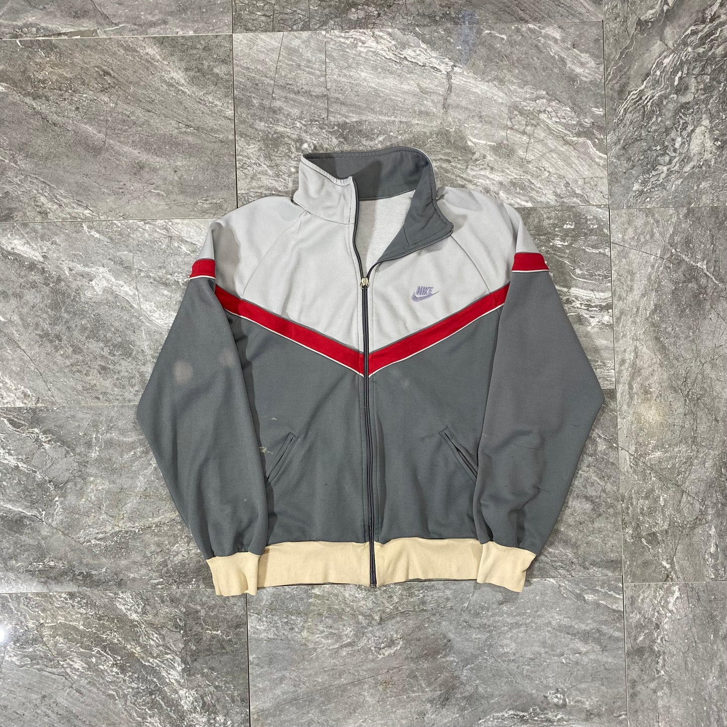 Vintage Bootleg 80s Nike Track Jacket (S)