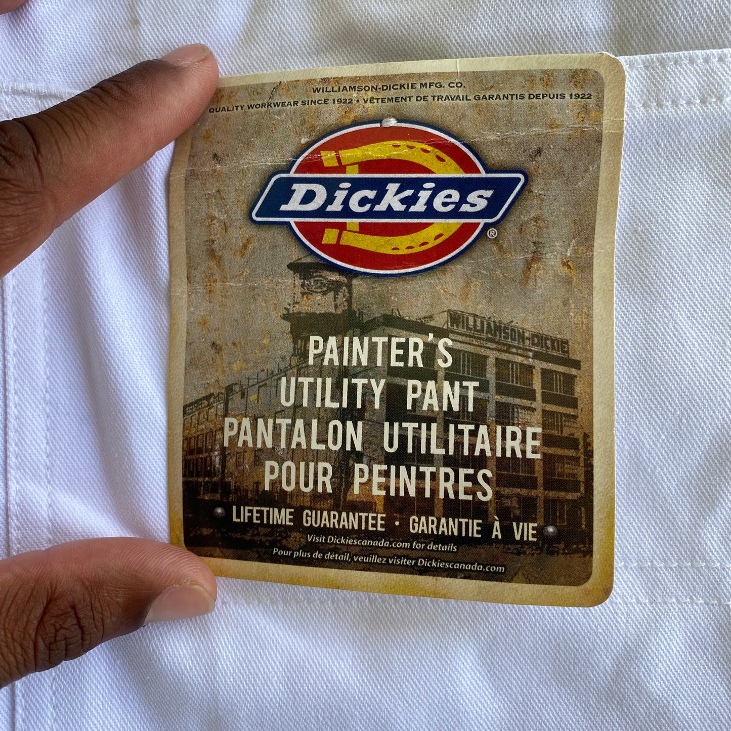 Dickies White Painters Utility Carpenter Pants (30)(32)(34)(36)(38)