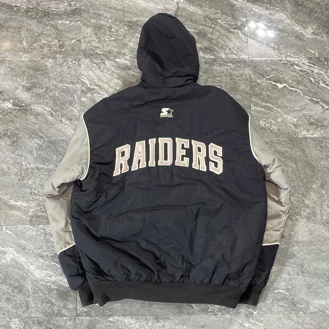 Vintage Starter Oakland Raiders Jacket (L)