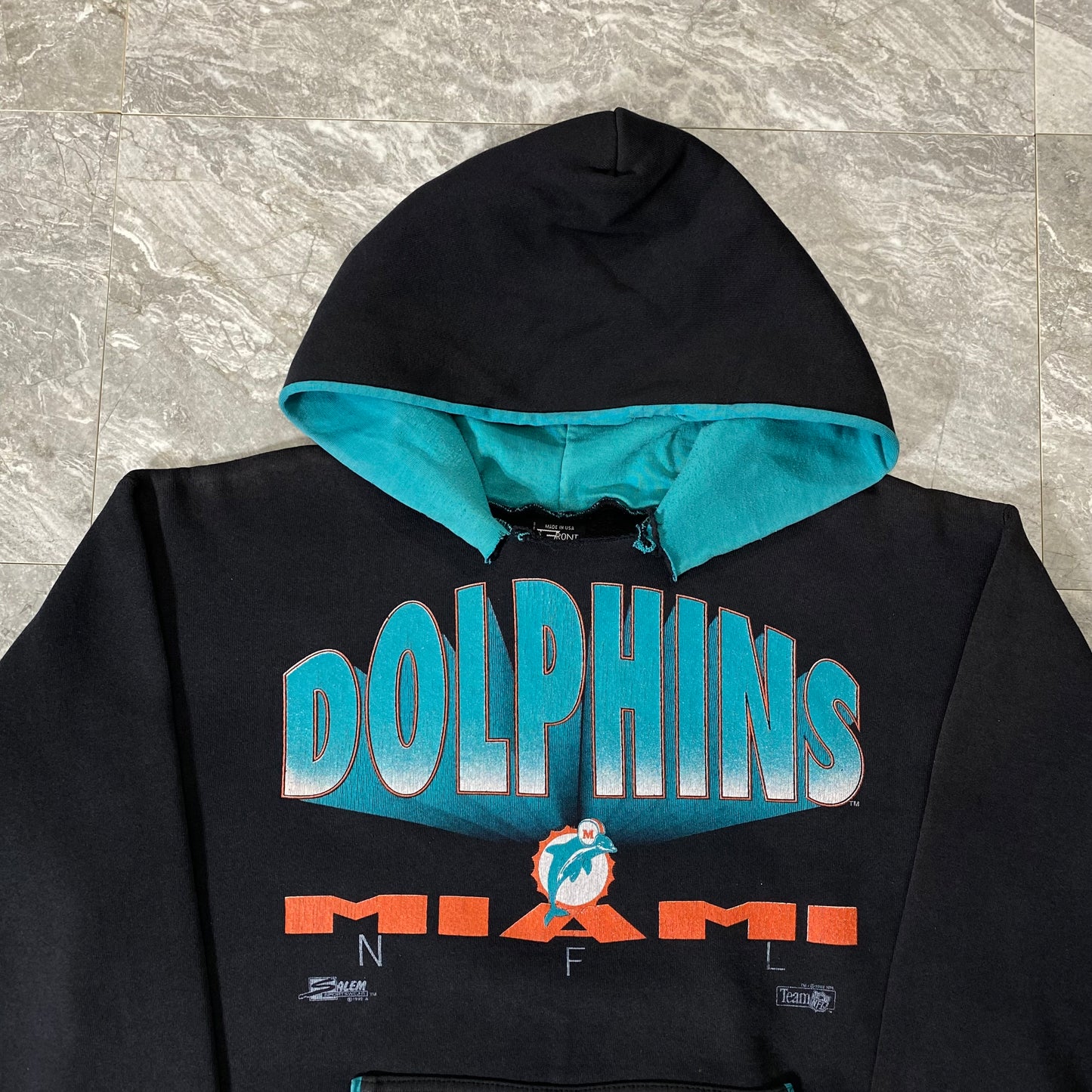 Vintage 1996 Miami Dolphins Hoodie (L)