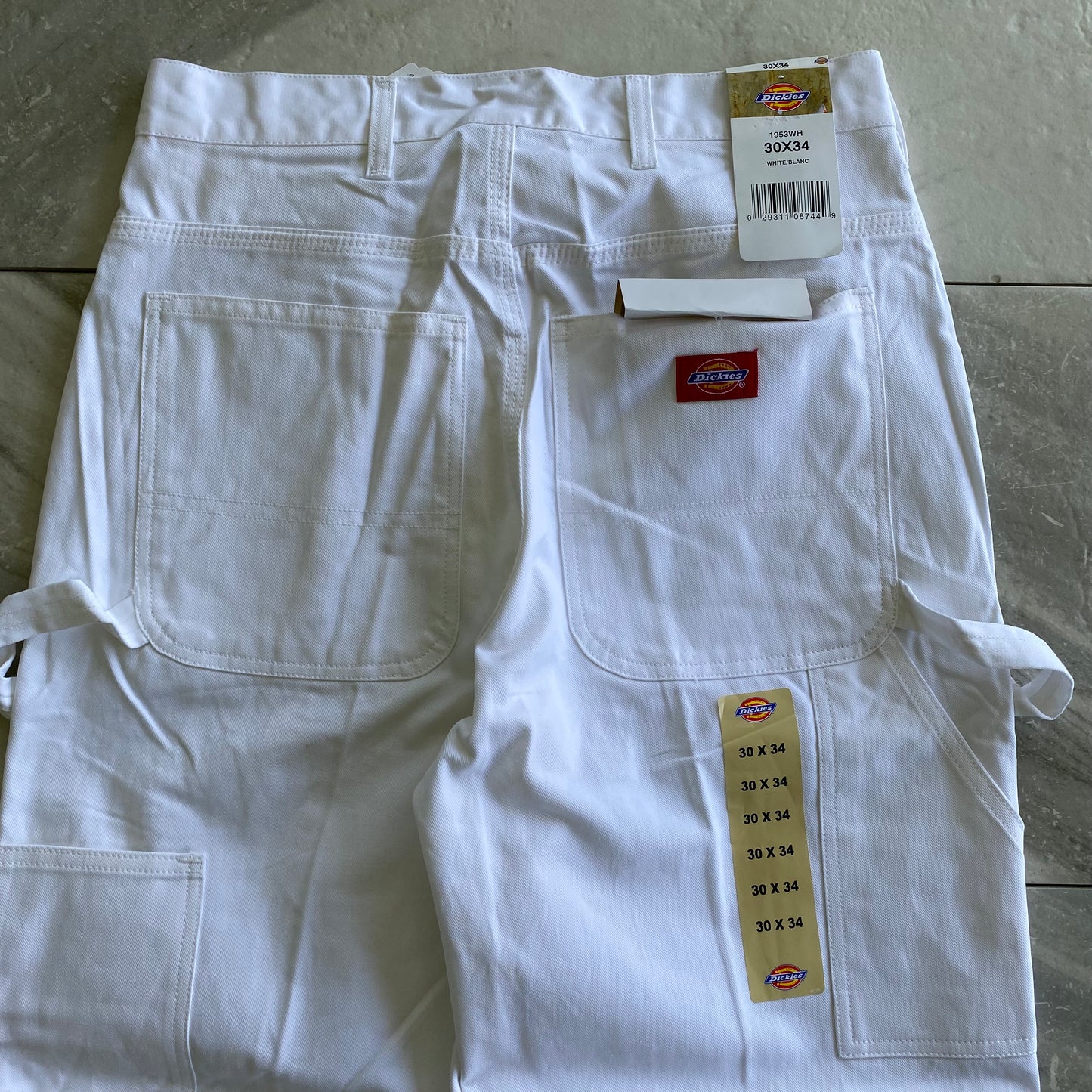 Dickies White Painters Utility Carpenter Pants (30)(32)(34)(36)(38)