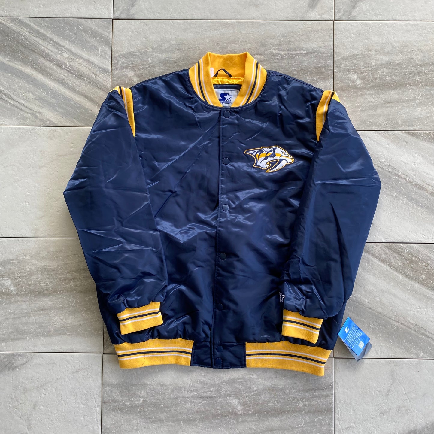 Starter Nashville Predators Satin Jacket (2XL)(4XL)