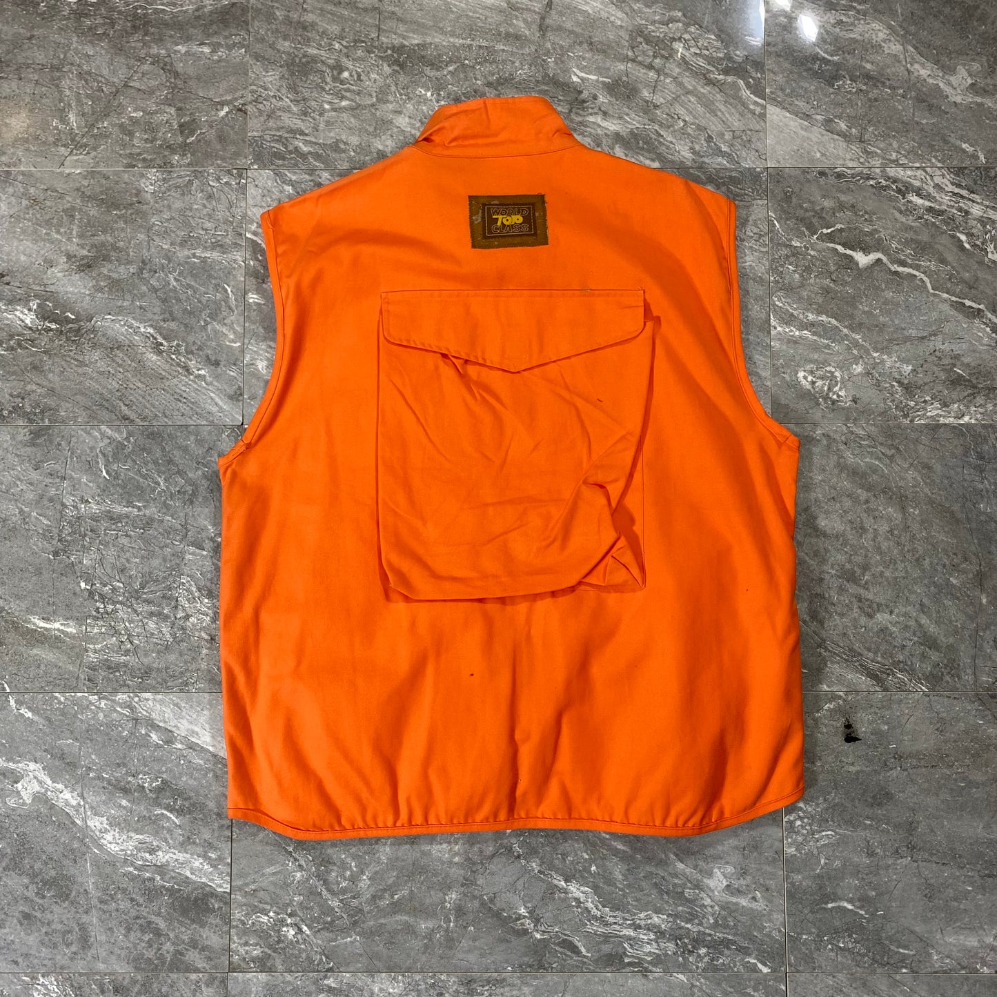 Vintage World Top Class Orange Utility Vest (2XL)