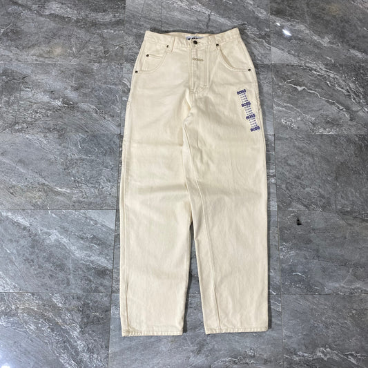 Vintage Boss Cream Carpenter Pants (31)