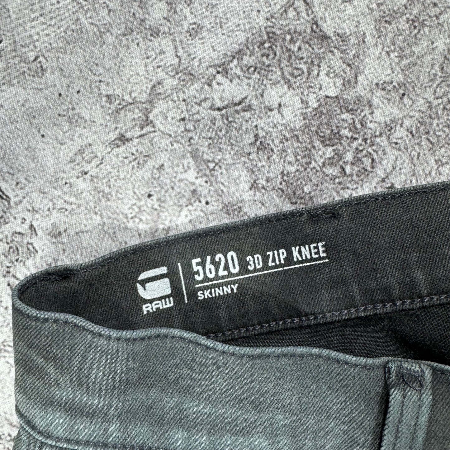 G-Star Raw 3D Zip Knee Skinny Jeans (35)