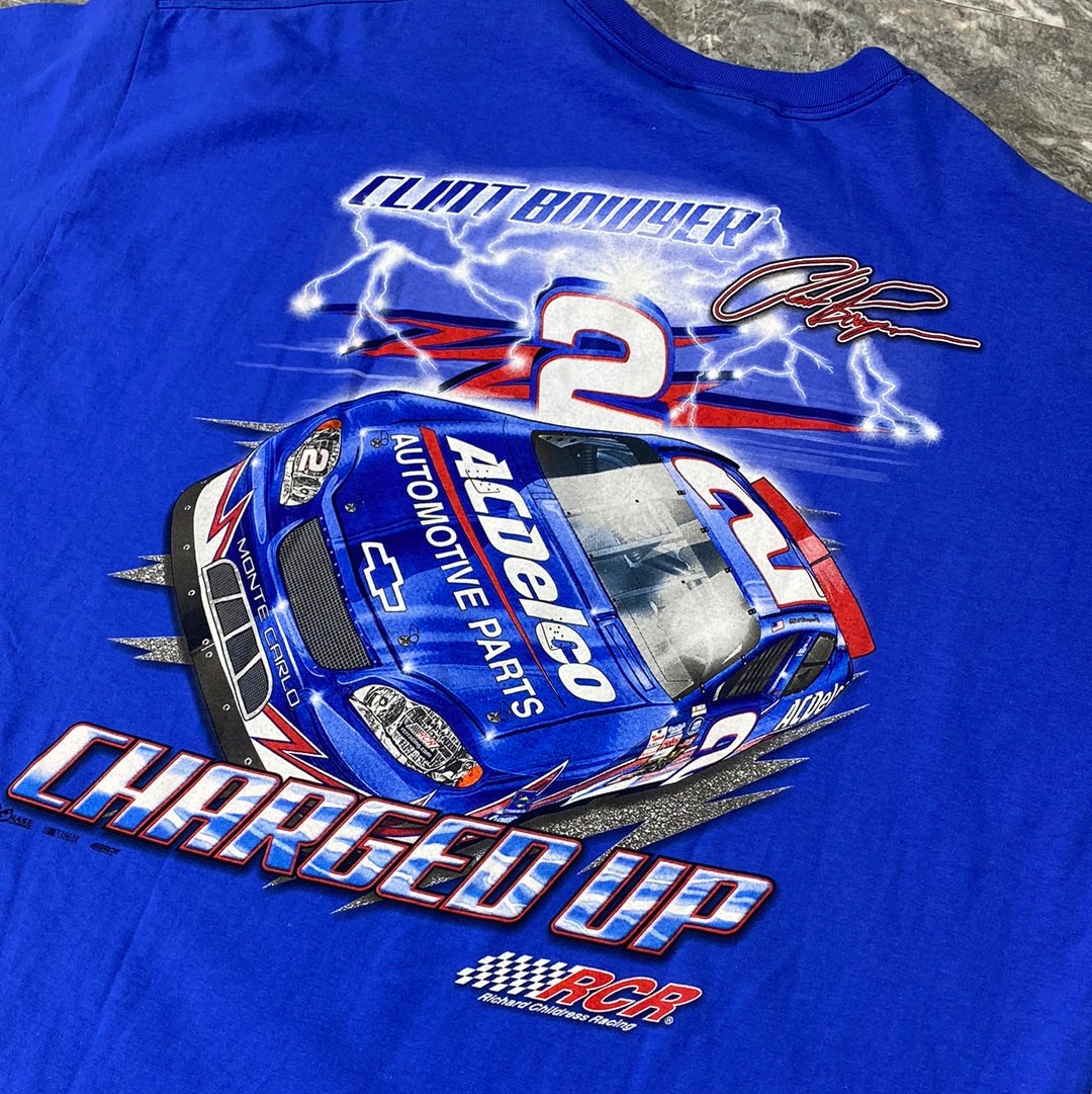 Vintage Nascar Clint Bowyer Racing Tee (M)(2XL)