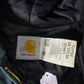 Vintage Carhartt Teal Hooded Zip Up Jacket (L)