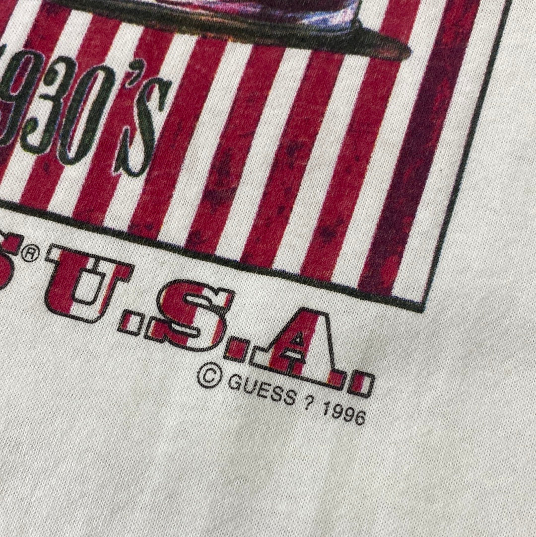 Vintage 1996 Guess U.S.A. Frontier 1930’s Tee (L)