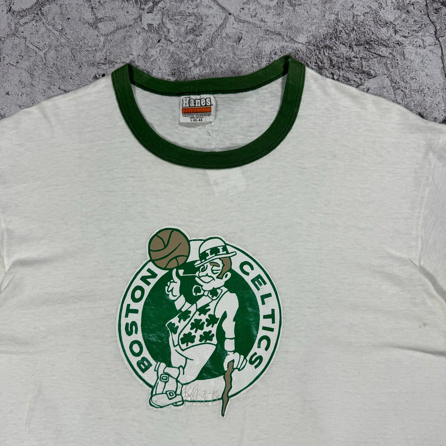 Vintage 80s Boston Celtics Tee (L)