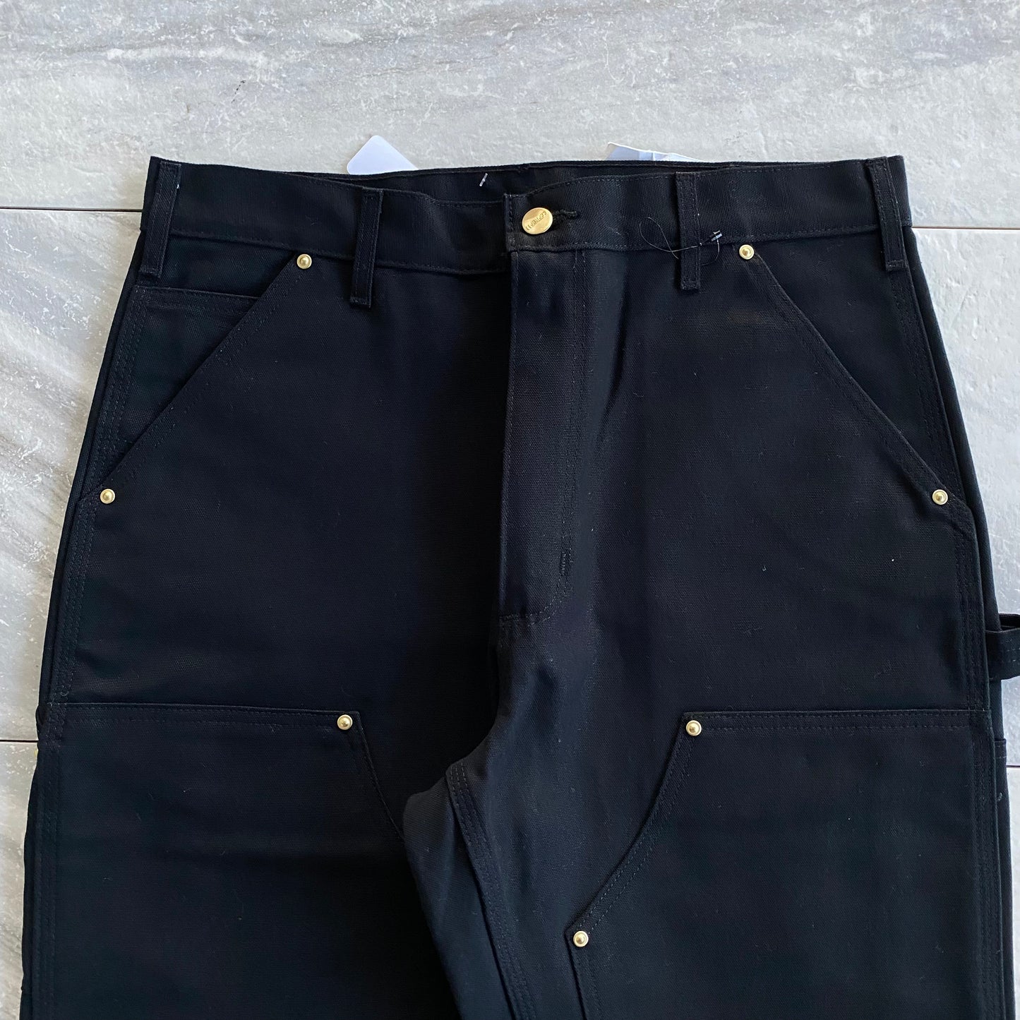 Carhartt Black Double Knee Pants (33)(36)