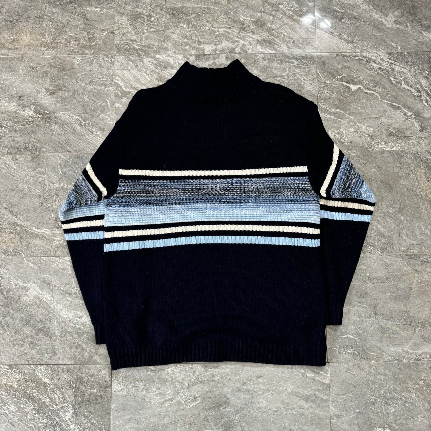 Vintage South Pole Striped Sweater (XL)