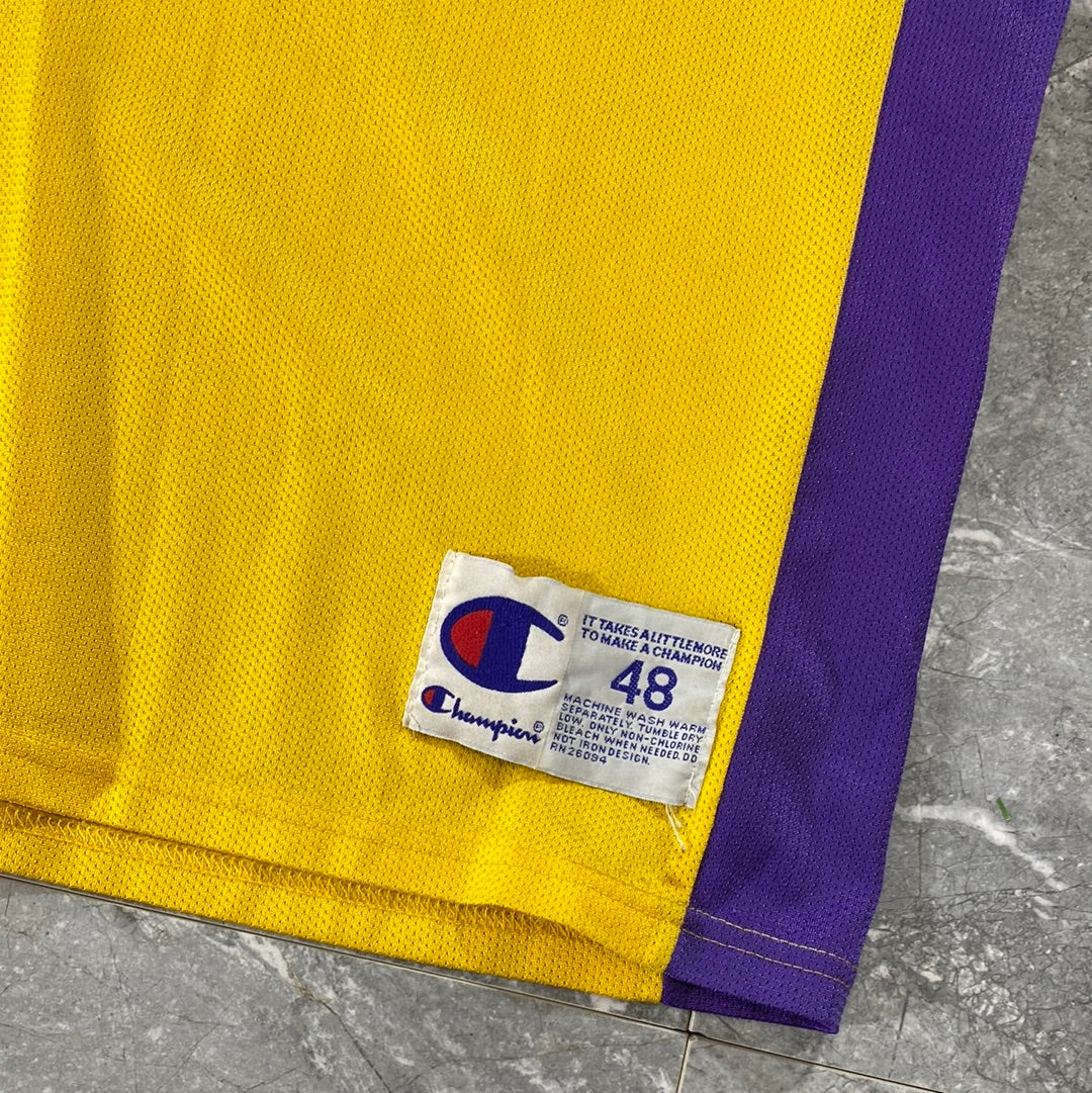 Vintage Champion Glen Rice Los Angeles Lakers Basketball Jersey (XL)