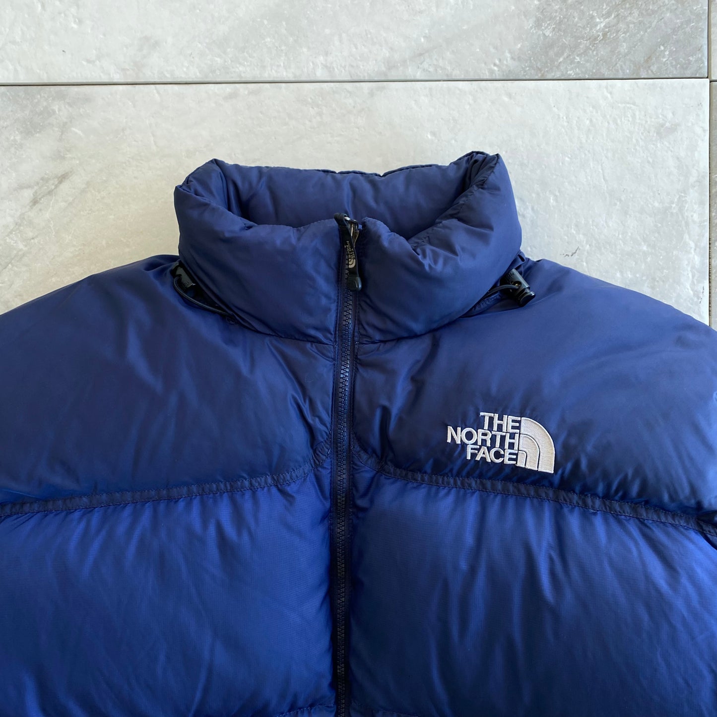 The North Face Nuptse 700 Navy Jacket (L)