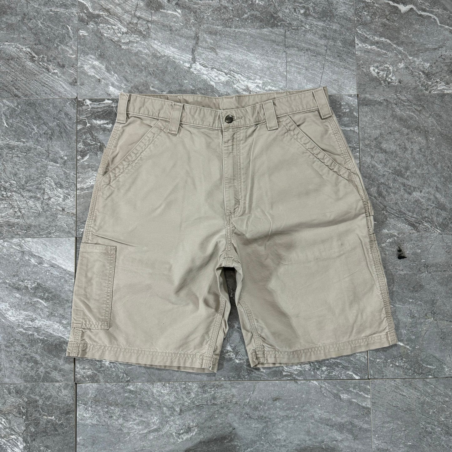 Carhartt Original Fit Tan Shorts (36)