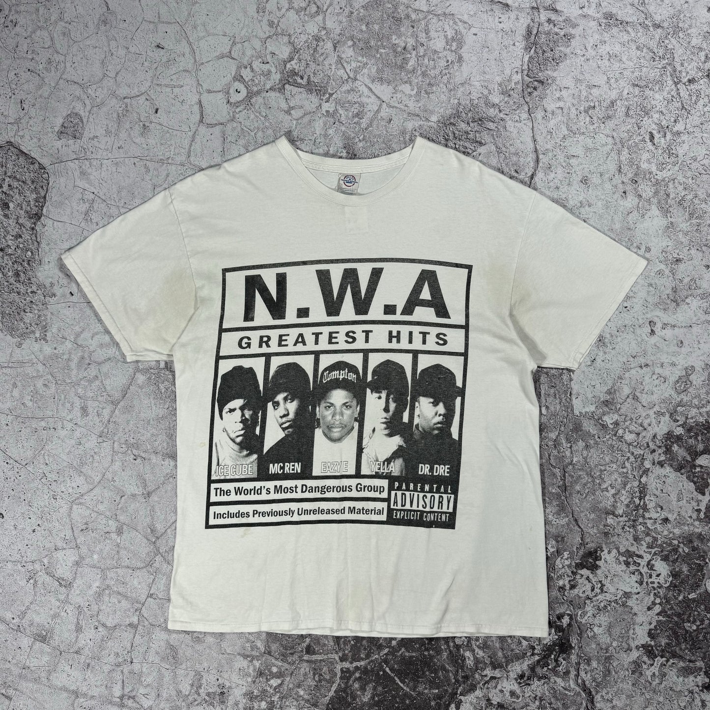 Vintage N.W.A. Greatest Hits Tee (XL)