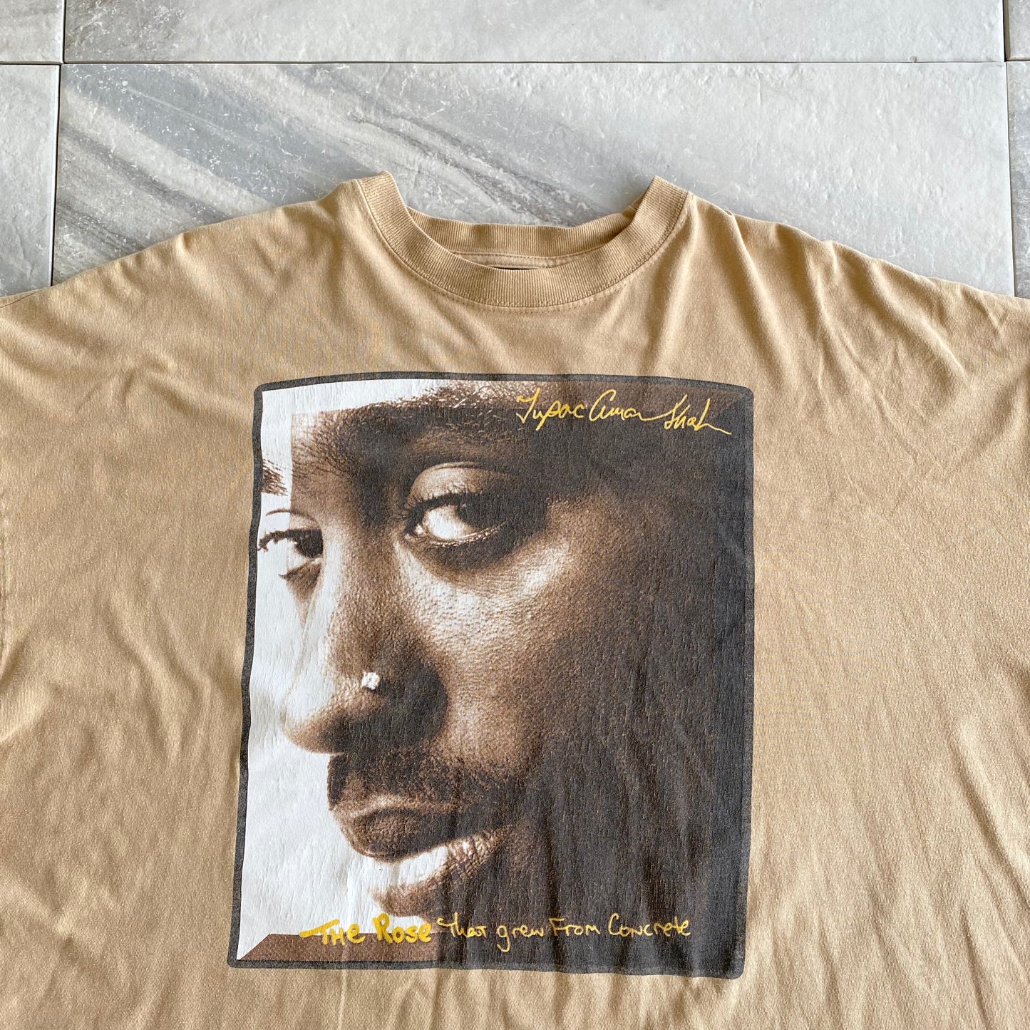 Vintage Tupac The Rose That Grew From Concrete Promo Tee (3XL)