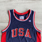 Vintage Champion Usa Olympics Basketball Jersey (S)