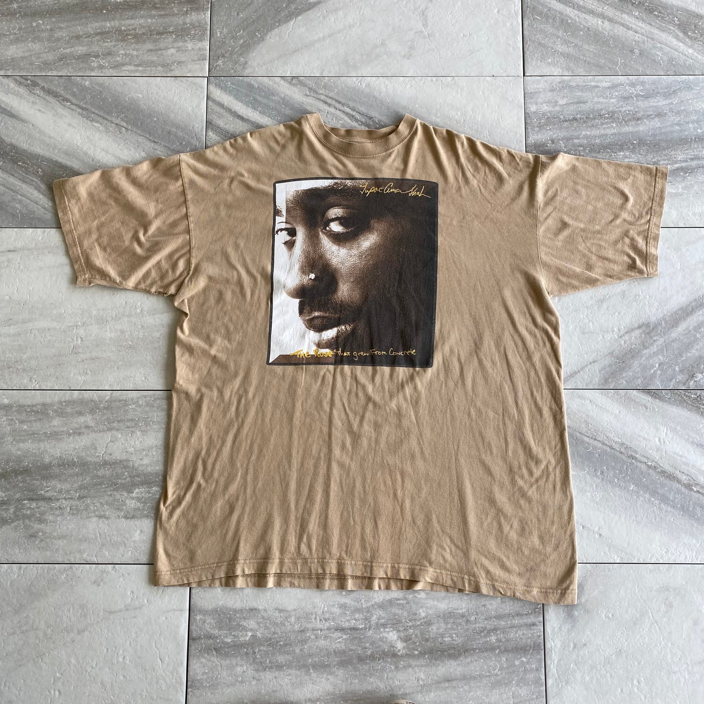 Vintage Tupac The Rose That Grew From Concrete Promo Tee (3XL)