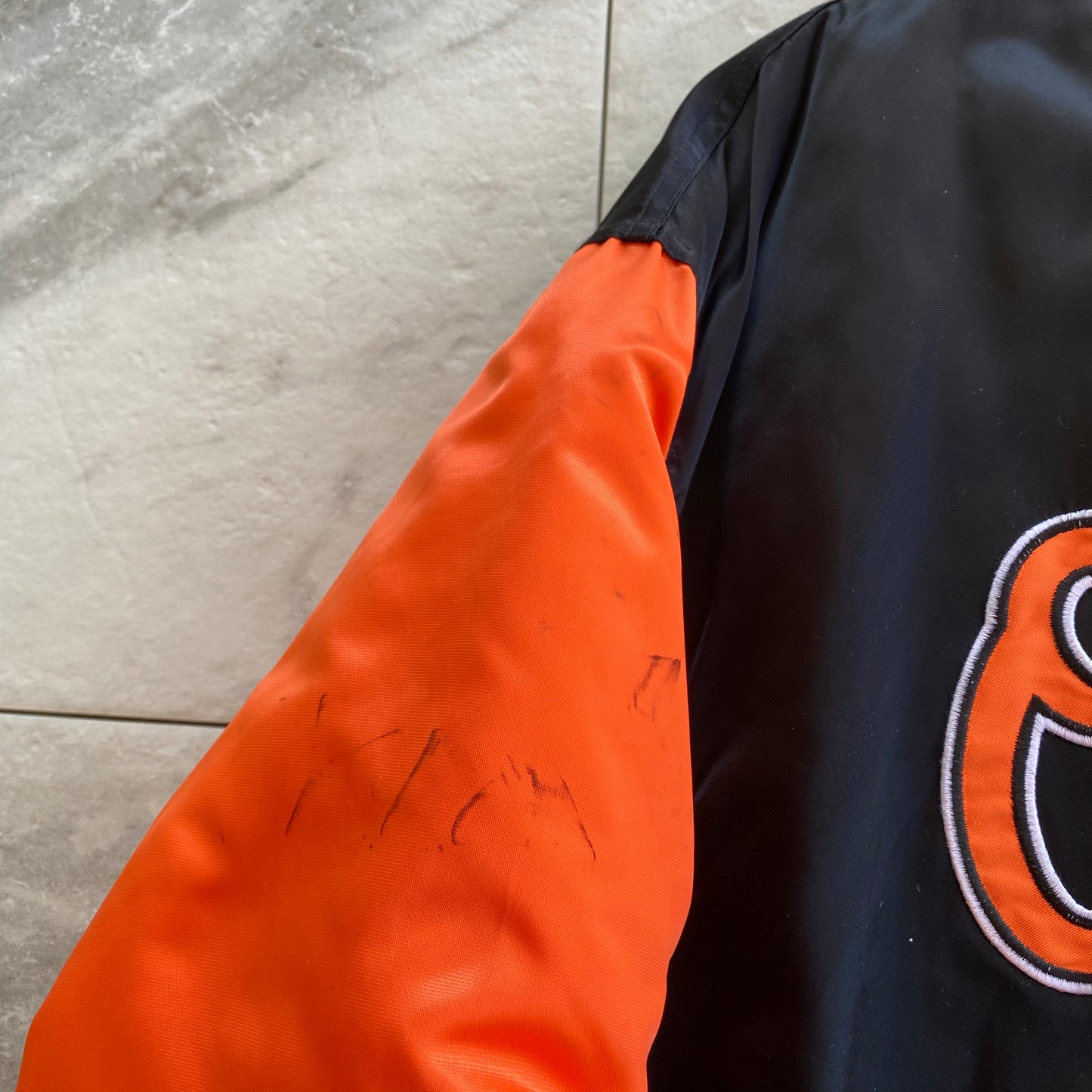 Vintage Starter Diamond Collection Baltimore Orioles Jacket (XL)