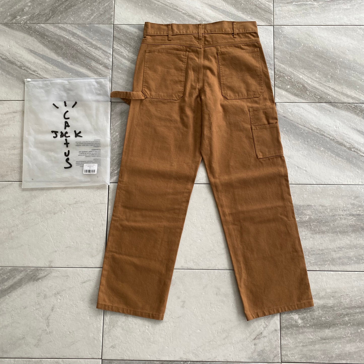 Travis Scott Cactus Jack Double Knee System Work Pants (32x32)