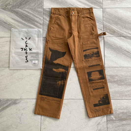 Travis Scott Cactus Jack Double Knee System Work Pants (32x32)