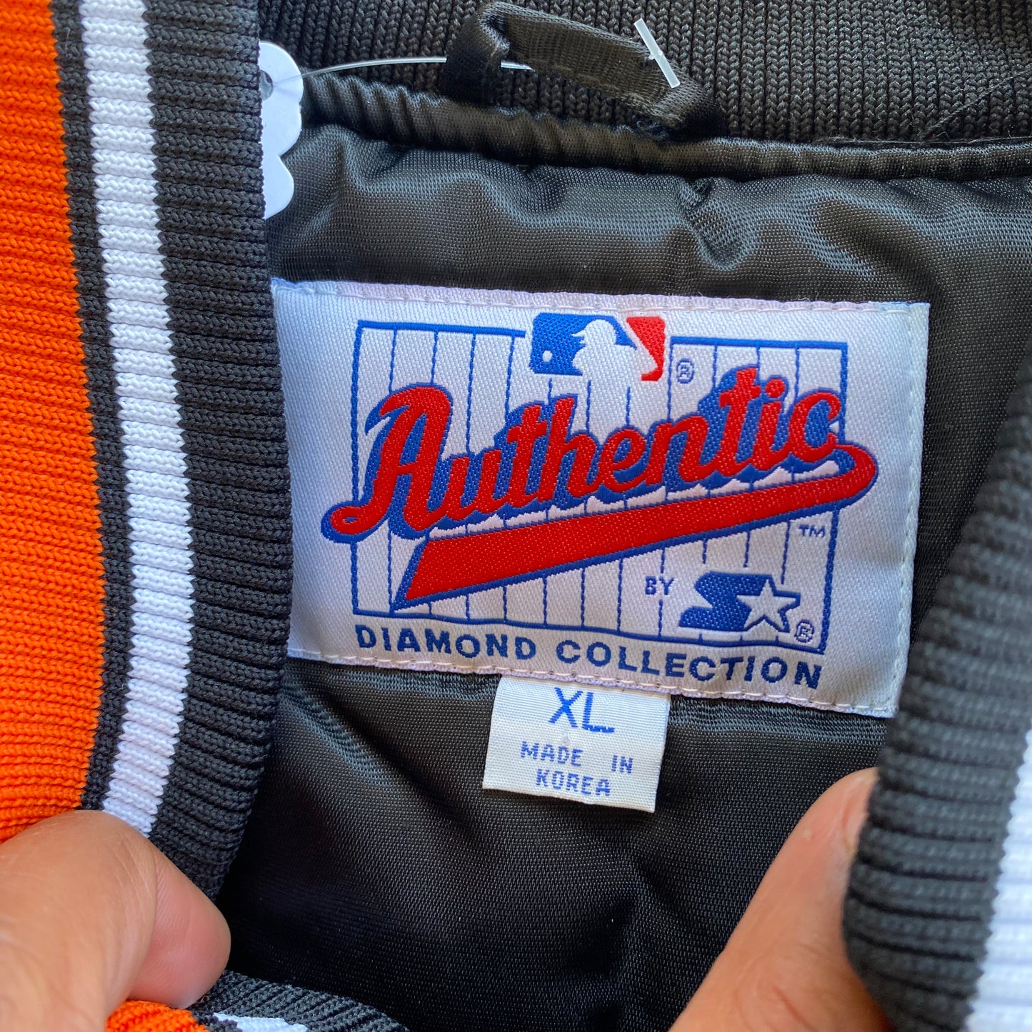 Vintage Starter Diamond Collection Baltimore Orioles Jacket (XL)